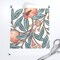 Green Vintage Leaves Fruit Art Nouveau Botanical Pomegranate Victorian Arts And Crafts Large Scale Floral Custom Removable Wallpaper by Spoonflower Peel & Stick Wallpaper 2FT Wide